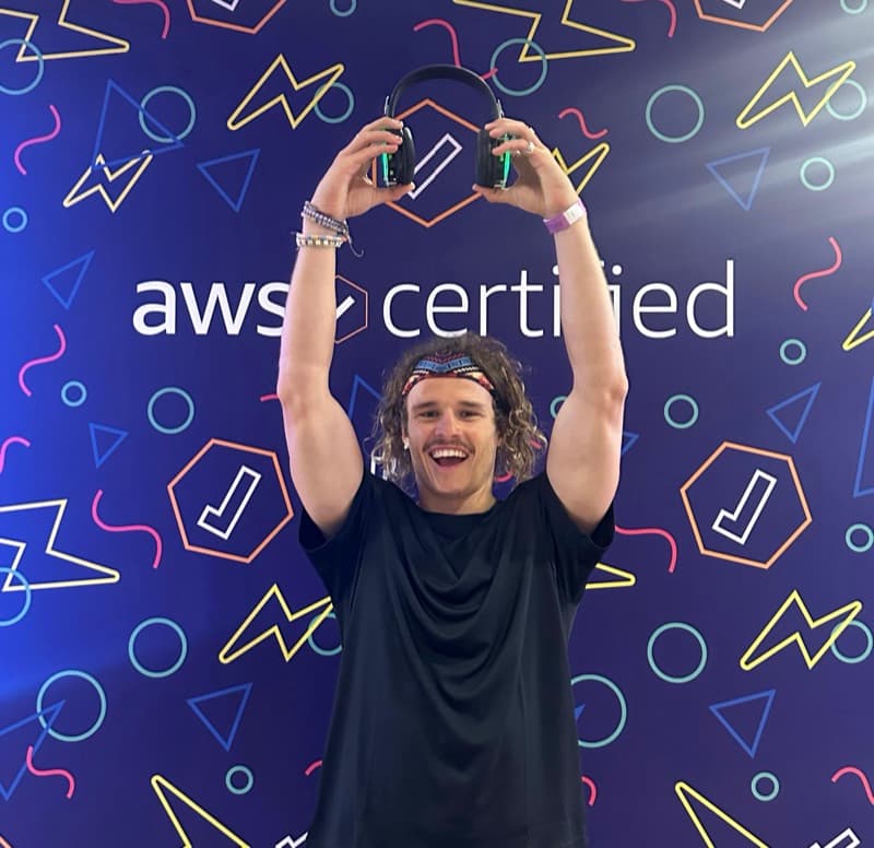 Silent disco corporate event with AWS and IBM in Bali